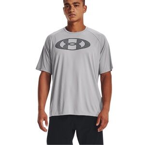 Under Armour Men's Gray T-Shirt 100% Polyester size XL